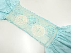 正絹　絞り　帯揚げ